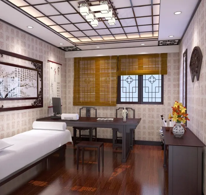 中医门诊室图片