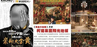 黄金大劫案选中莱茵阳光地板图片