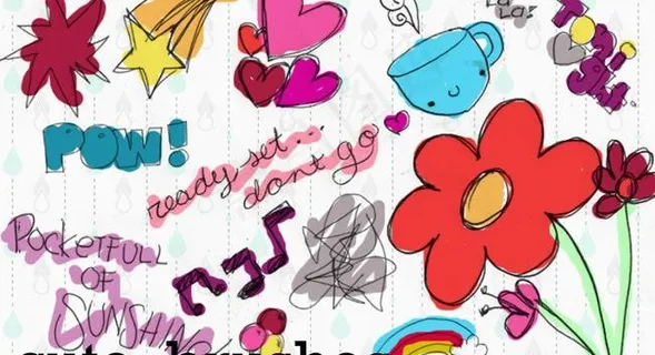 可爱素材图案笔刷图片