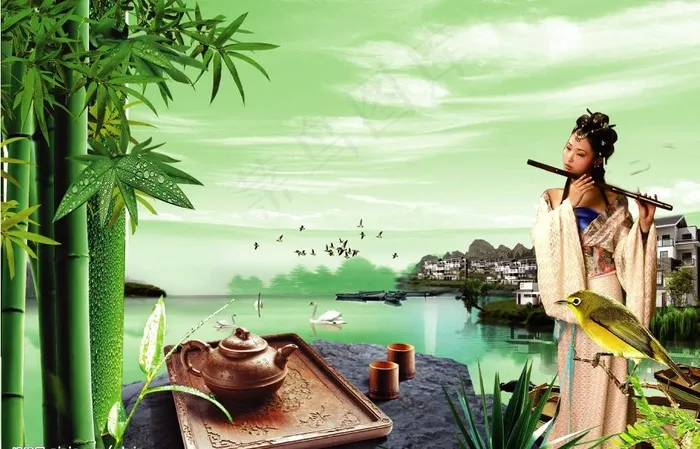 春茶图片