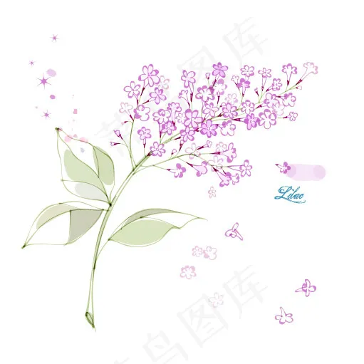 向日葵花卉设计矢量图ai矢量模版下载
