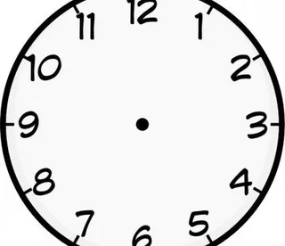 purzen钟面剪贴画