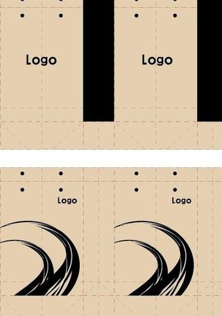 手提袋 牛皮纸袋设计图片