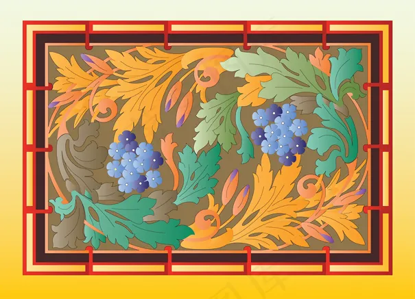 秋天的森林自然