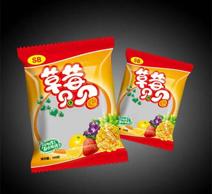 糖果包装图片psd模版下载