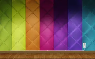 七色菱形底纹PSD分层素材