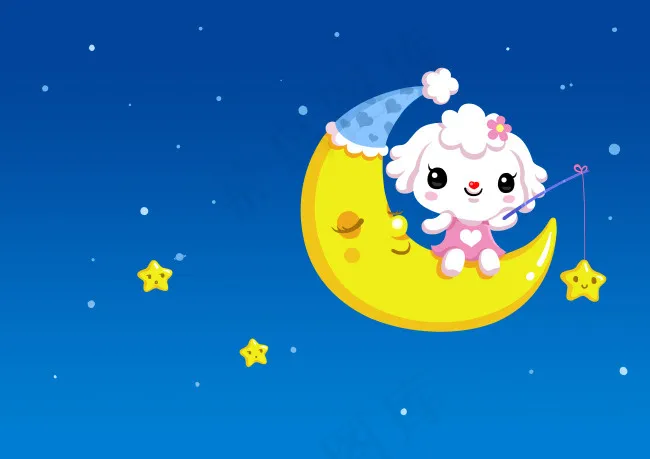 爱米莉“dream”夜空psd模版下载