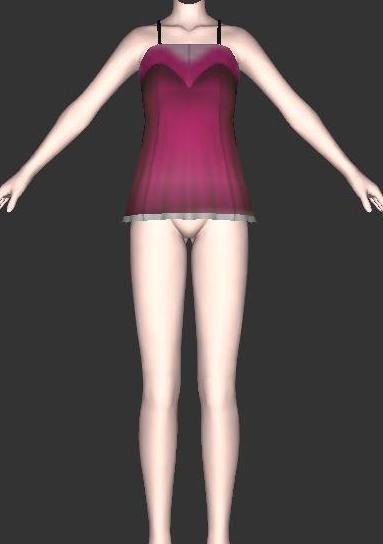 吊带裙01_05 ，箱娘服装