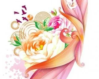 免费的粉红玫瑰矢量图形