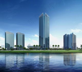 富力丽港中心全景图片