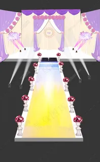 紫色纱幔婚礼 紫色纱幔婚礼