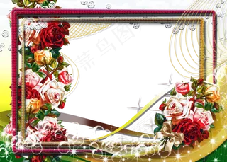 花样相框图片
