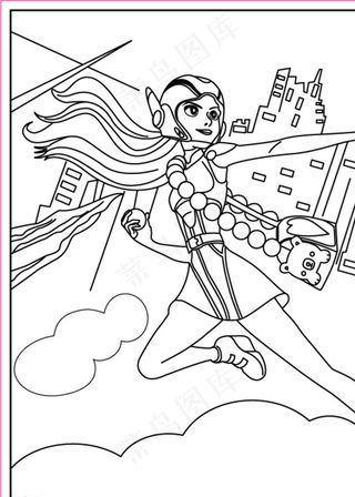 超能陆战队哈妮柠檬图片