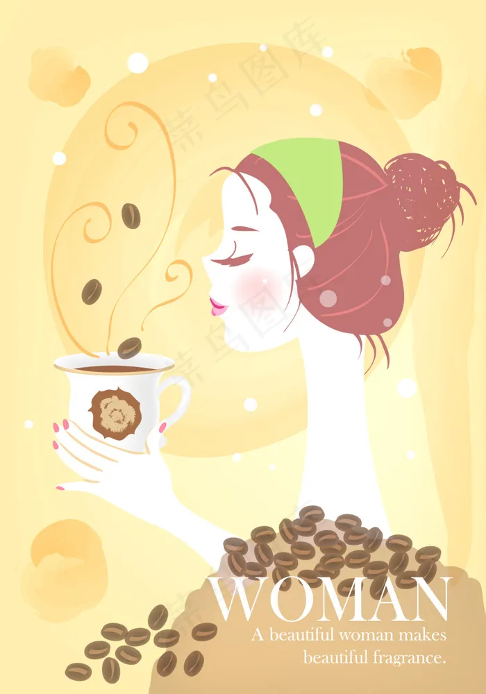 清新简约风格 人物 矢量图 下载ai矢量模版下载