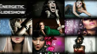 时尚摄影图集连续播放展示效果