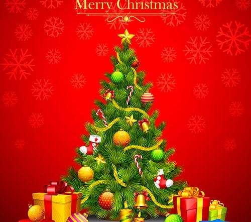 圣诞节主题设计矢量素材五