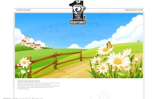 六一节 韩国矢量图片