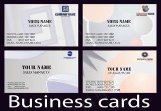 高档大气精致简洁名片设计模板