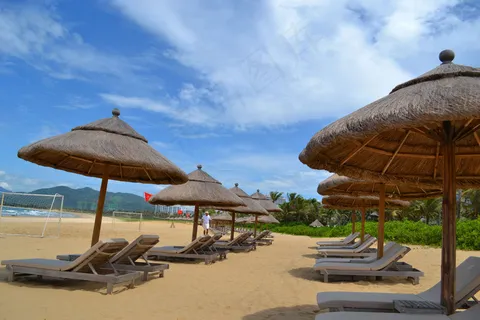 海滩休息图片 海滩休息图片