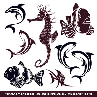 海洋生物矢量素材 海洋生物矢量素材