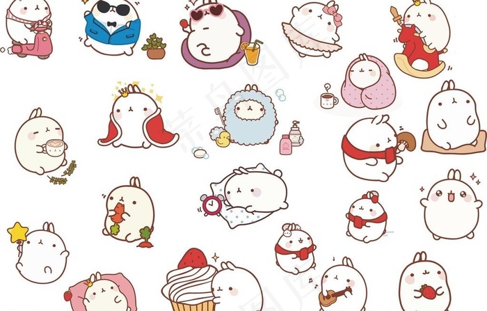 可爱兔子图片