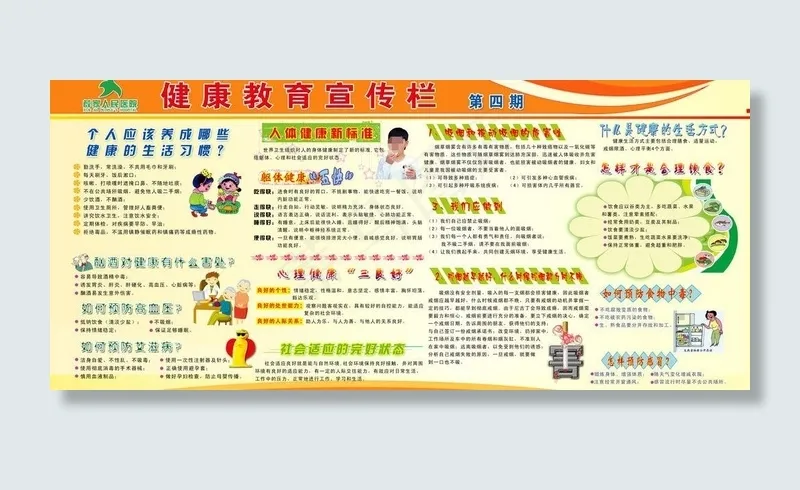 健康教育图片(7480X3741(DPI:95))psd模版下载