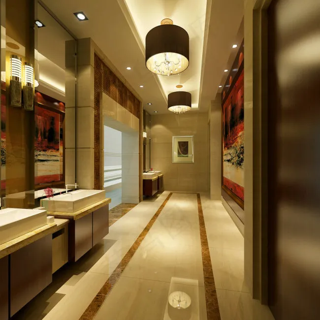 公共卫生间模型