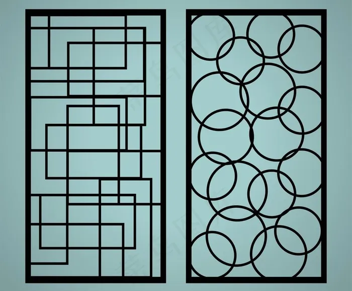 装修雕花图片cdr矢量模版下载