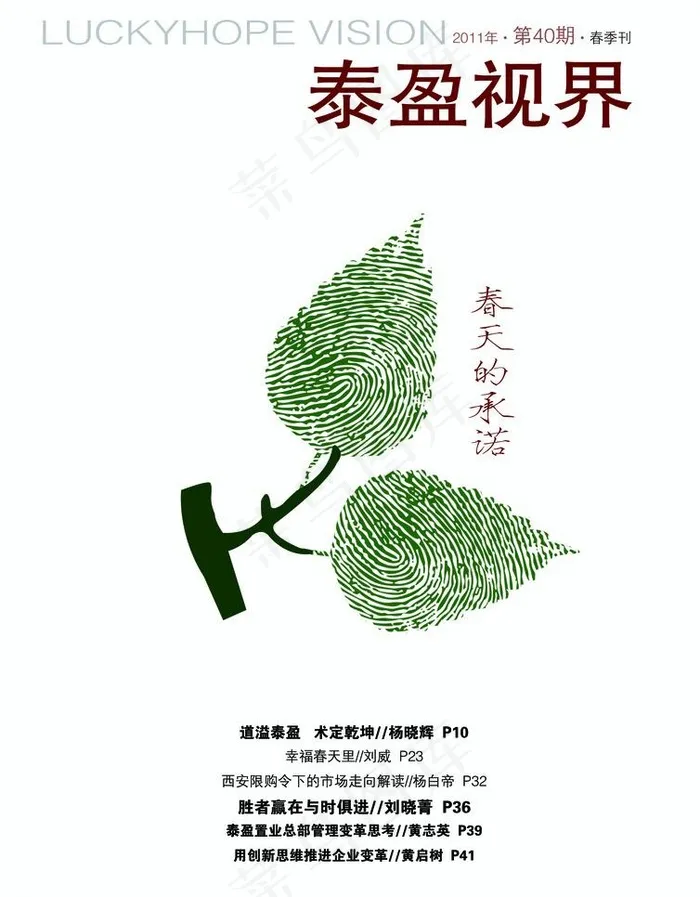 泰盈杂志封面设计图片psd模版下载