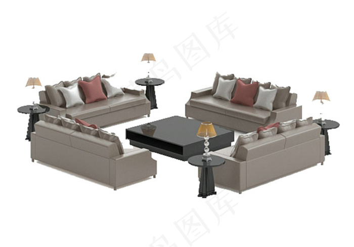 家具模型素材模板下载