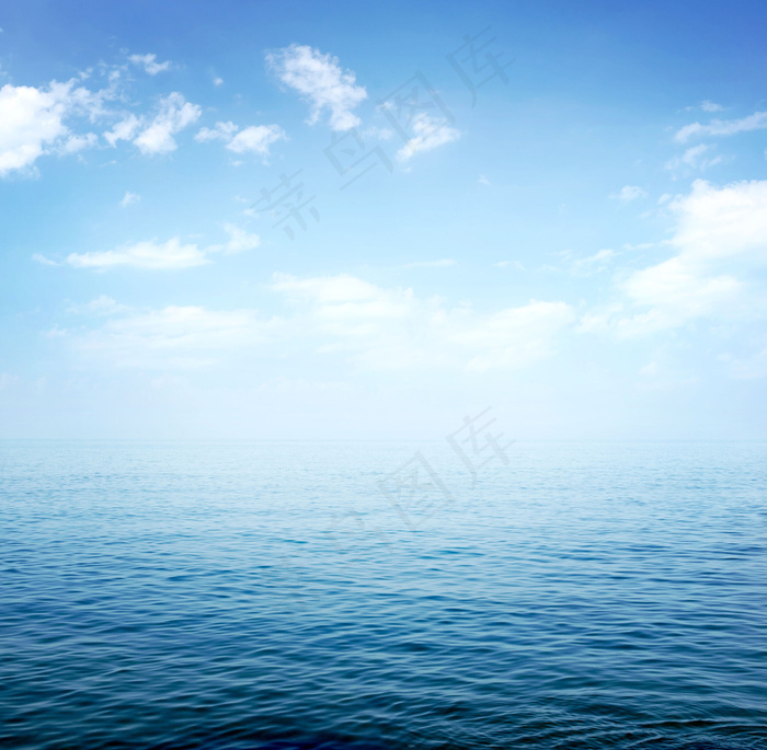 蓝天与海洋