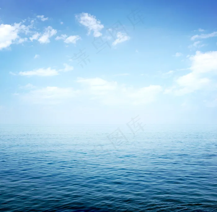 蓝天与海洋