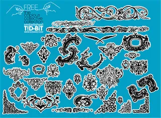 花纹图案矢量素材