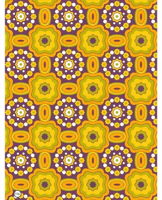 华丽几何与小碎花图片