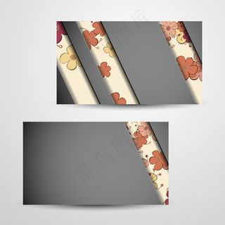 创意名片设计矢量素材