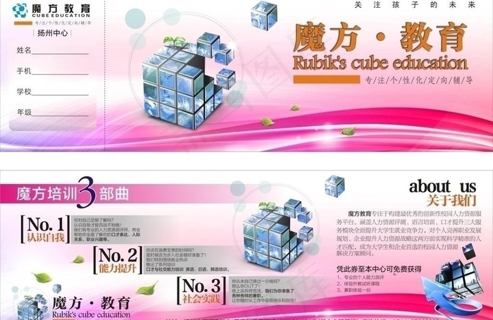 培训券 教育券图片cdr矢量模版下载