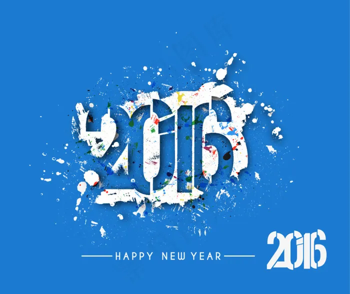 2016字体eps,ai矢量模版下载