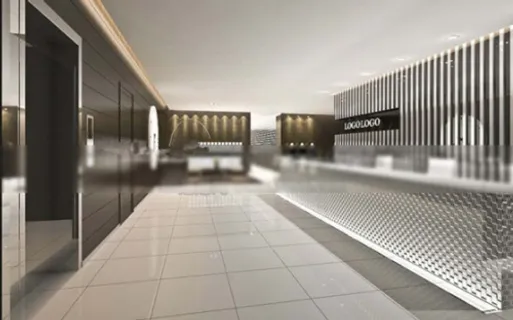 营业前台的3D模型 营业前台的3D模型