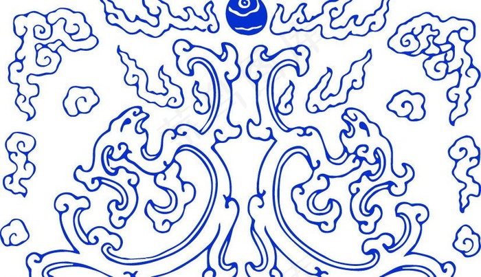 青花瓷图案