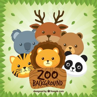 动物动物园背景