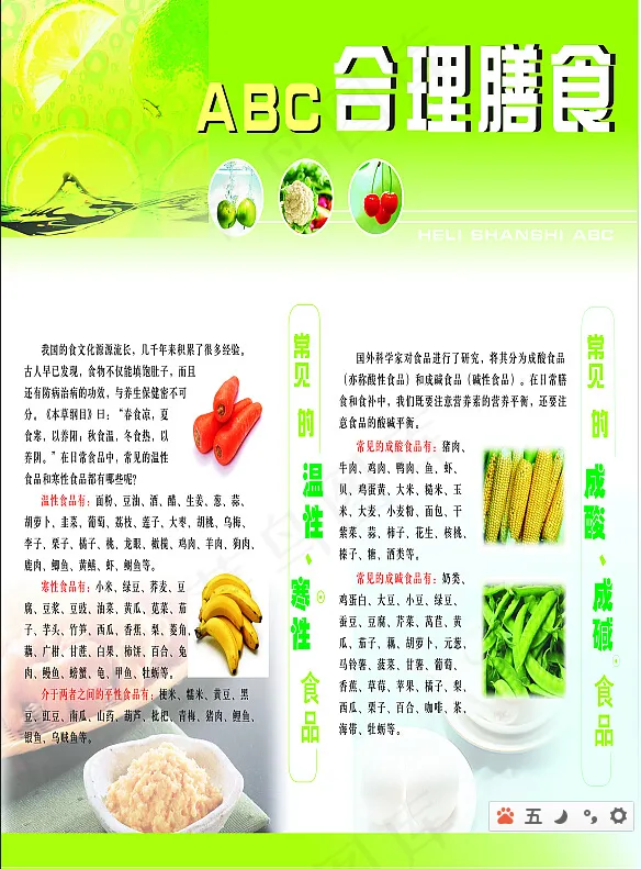 合理膳食