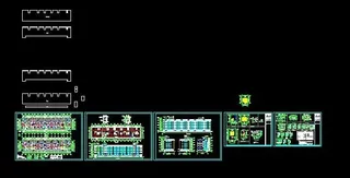 四层旅游风景区宿舍楼设计图