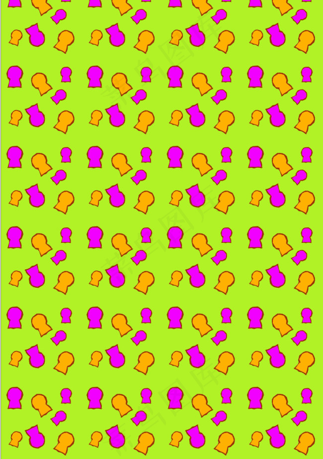 形状花纹矢量底图下载ai矢量模版下载