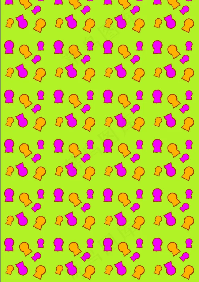 形状花纹矢量底图下载ai矢量模版下载