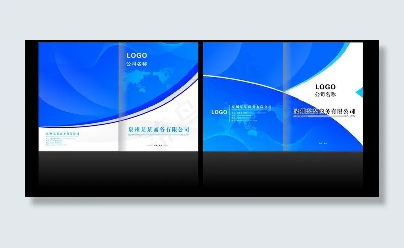 画册封面图片cdr矢量模版下载
