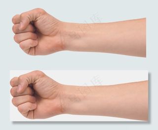 卡通真人手势手指动作免扣png素材