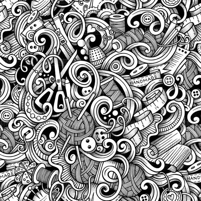 精美手绘花纹底纹背景矢量素材eps,ai矢量模版下载