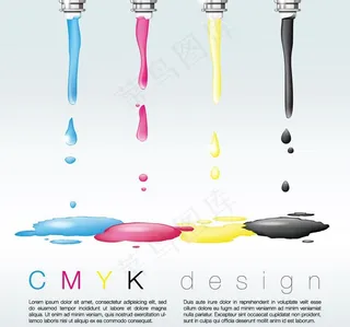 动感cmyk色彩图片