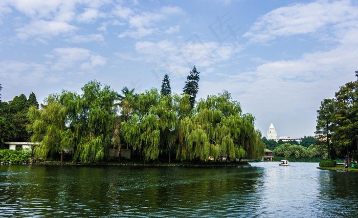 流花湖公园图片