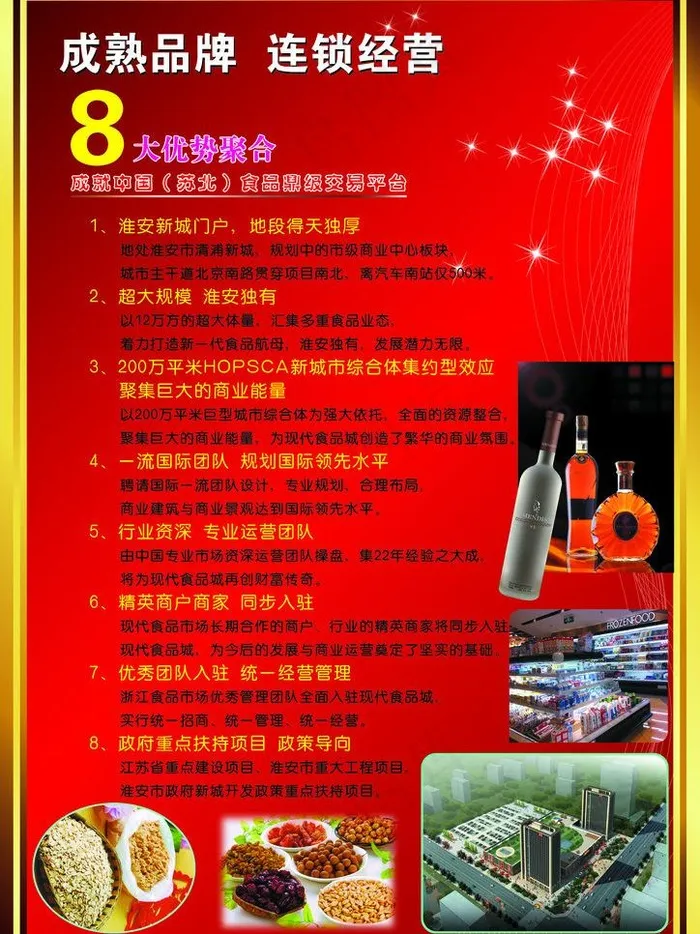 招商手册图片psd模版下载